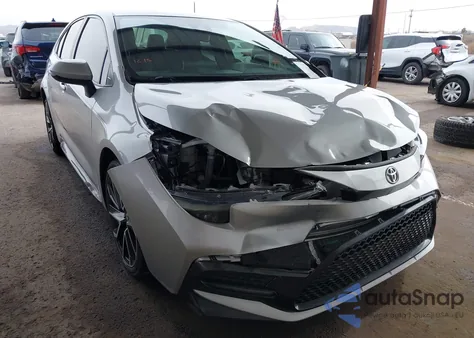 2021 Toyota Corolla Se from USA, damaged, VIN JTDS4MCE5MJ078754